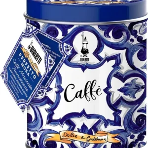 Soddisfatti O Rimborsati Caffè Macinato - Perfetto Moka Autentico 200 g - Scatola di Latta
