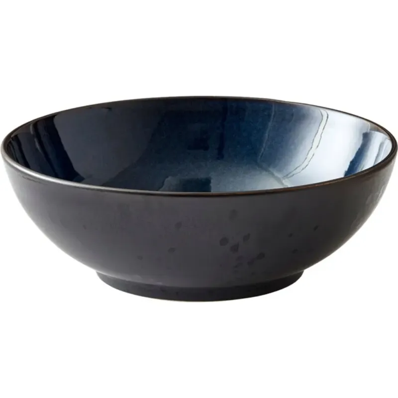 Soddisfatti O Rimborsati Insalatiera, 24 cm,Nero/blu