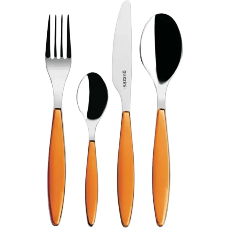 Compra Oggi Stesso FEELING - Servizio di Posate, 24 Pezzi,Orange