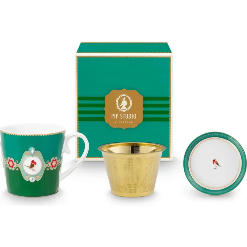 Love Birds - Tea for One,Verde smeraldo Prezzo Basso
