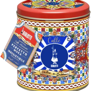 Caffè Macinato - Perfetto Moka Irresistibile 200 g - Scatola di Latta Solo Oggi