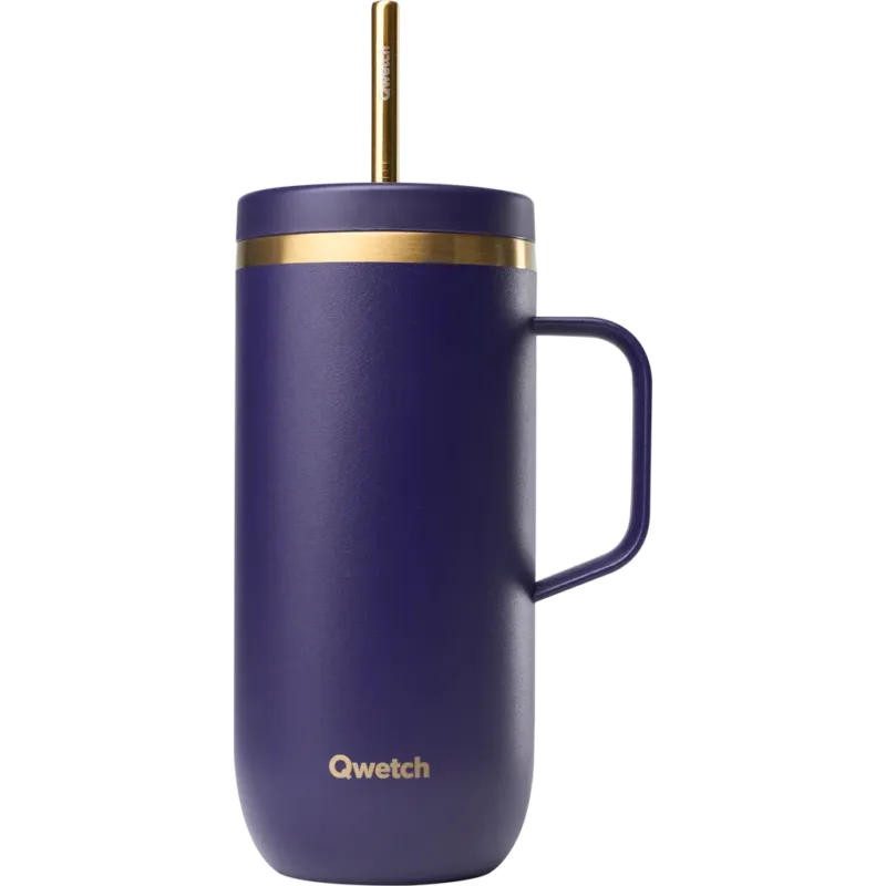 Cold Cup con Manico - 600 ml,Deep Purple & Gold Quantità Limitata