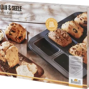 Occasione Laib & Seele - Stampo per 8 Mini Plumcake