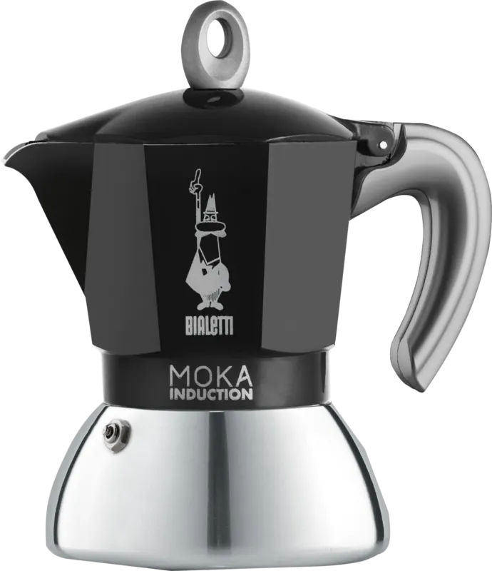 Moka Induction Black, 4 Tazzine Offerta