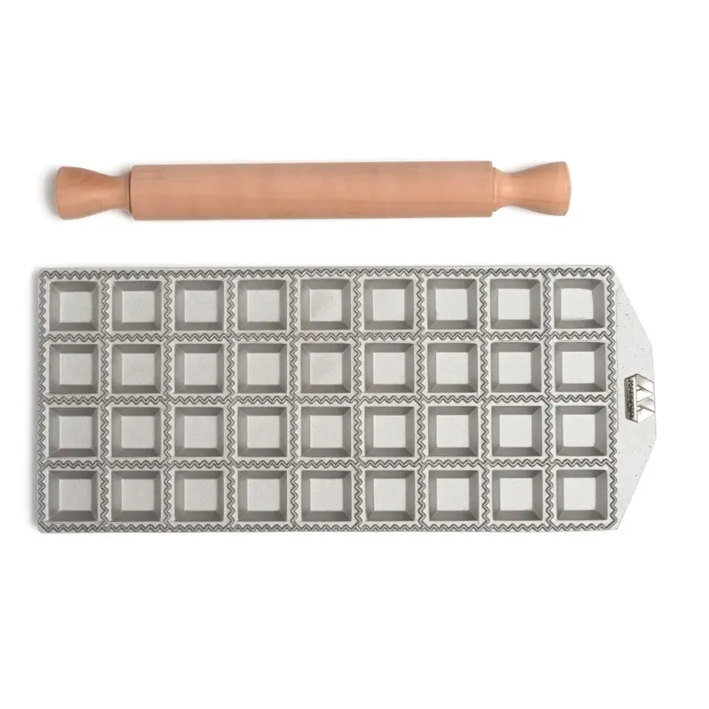 Nuova Collezione Raviolatore,Quadrato - 36 pezzi
