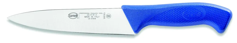 Subito Disponibile COLTELLO CUCINA CM.16 AZZURRO