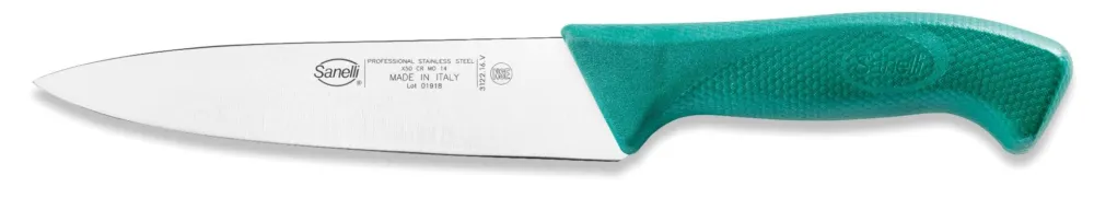 COLTELLO CUCINA CM.16 VERDE Spedito Oggi