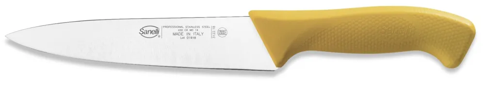 Occasione COLTELLO CUCINA CM.18 GIALLO