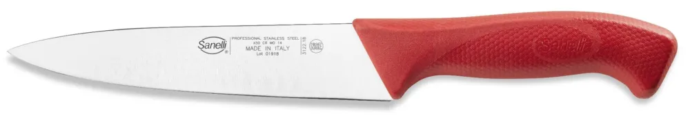 Ultime Pezzi COLTELLO CUCINA CM.18 ROSSO