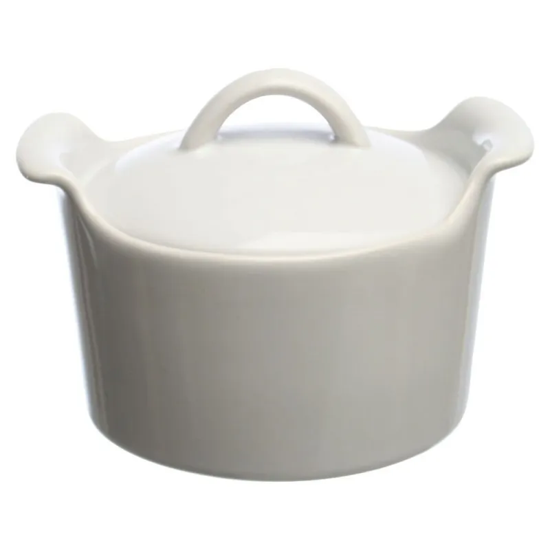 Mininova 13 cm con manici Lizzy Ceramica Bianco Promozione