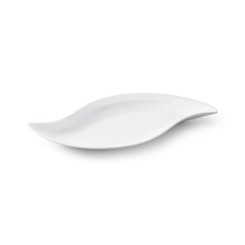 Reso Gratuito ANTIPASTIERA - 37x19 cm Porcellana Bianco
