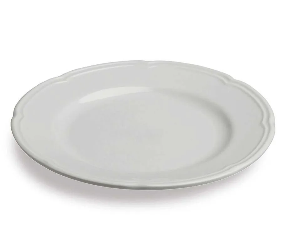A Buon Prezzo Piatto dessert Porcellana Bianco 19 cm Porcellana Bianco