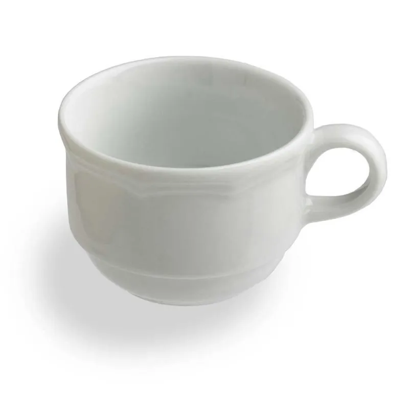 Sconto TAZZA CAFFE‘ SENZA PIATTO - 80 cc Porcellana Bianco