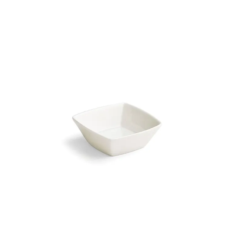 Coppetta quadra Porcellana Bianco 10x10xh4 cm Porcellana Bianco Compra Oggi Stesso