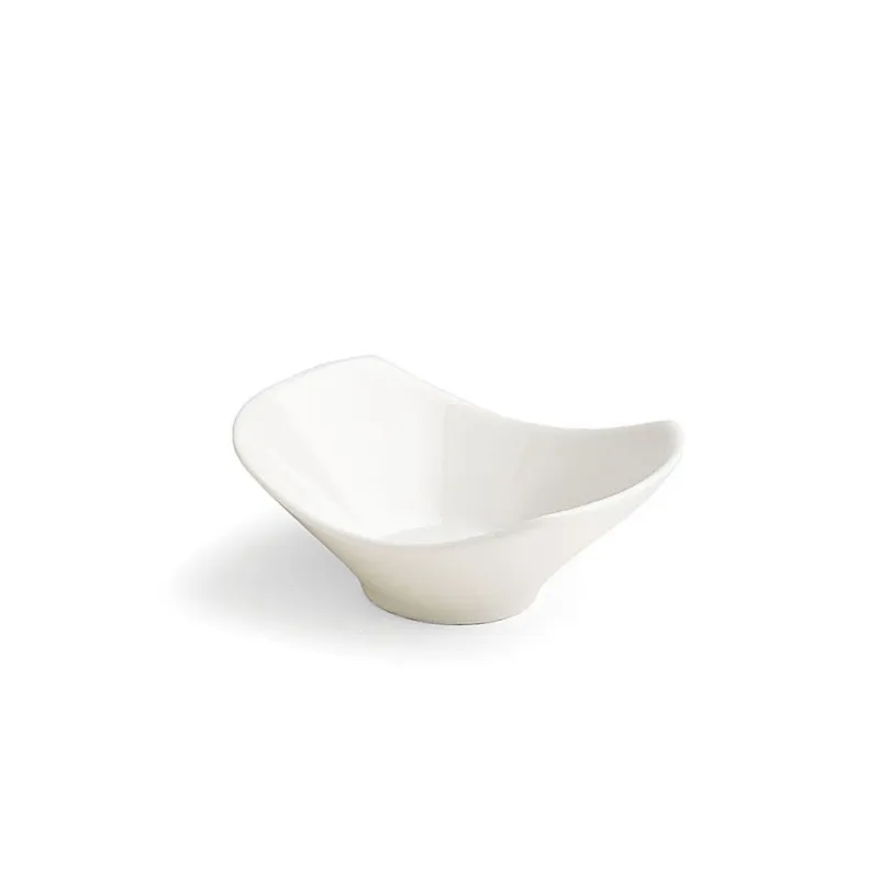 Promozione Esclusiva CIOTOLA SQUARE - 10 cm Porcellana Bianco