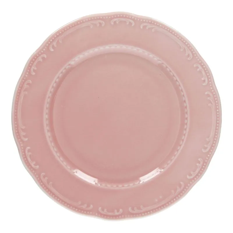 Compra Oggi Stesso Piatto piano 28 cm Charme Porcellana Rosa
