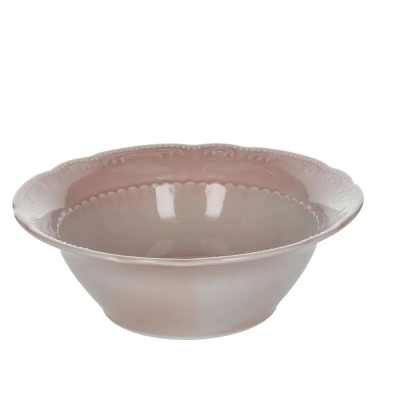 INSALATIERA - 20 h7 cm Porcellana Rosa Prezzo Ridotto