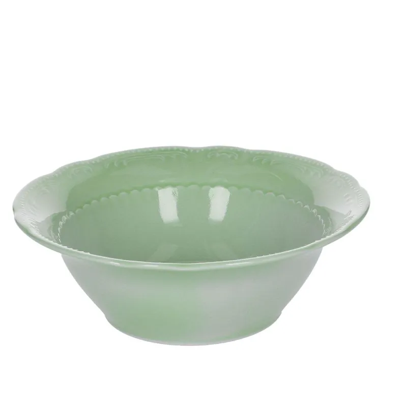 Offerta INSALATIERA - 20 h7 cm Porcellana Verde