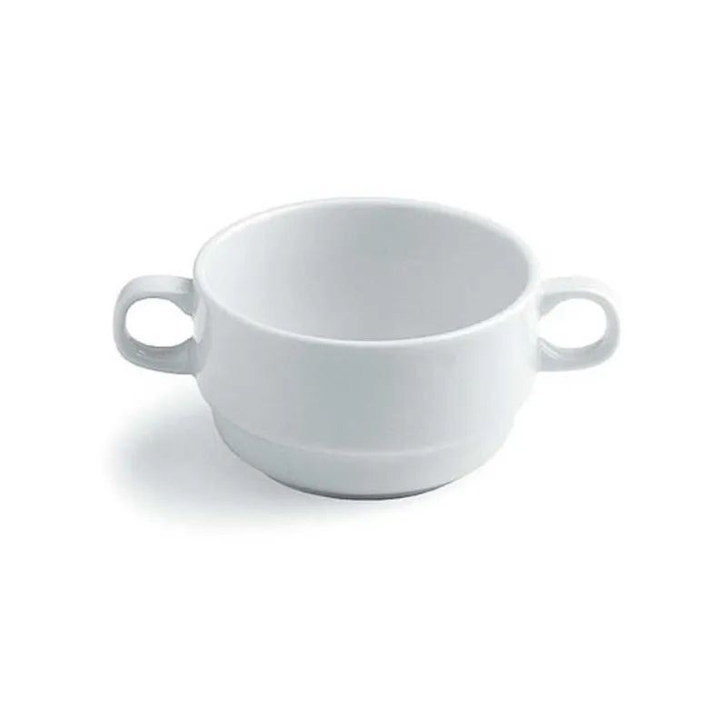 Tazza brodo 325 cc Porcellana Bianco Prezzo Basso