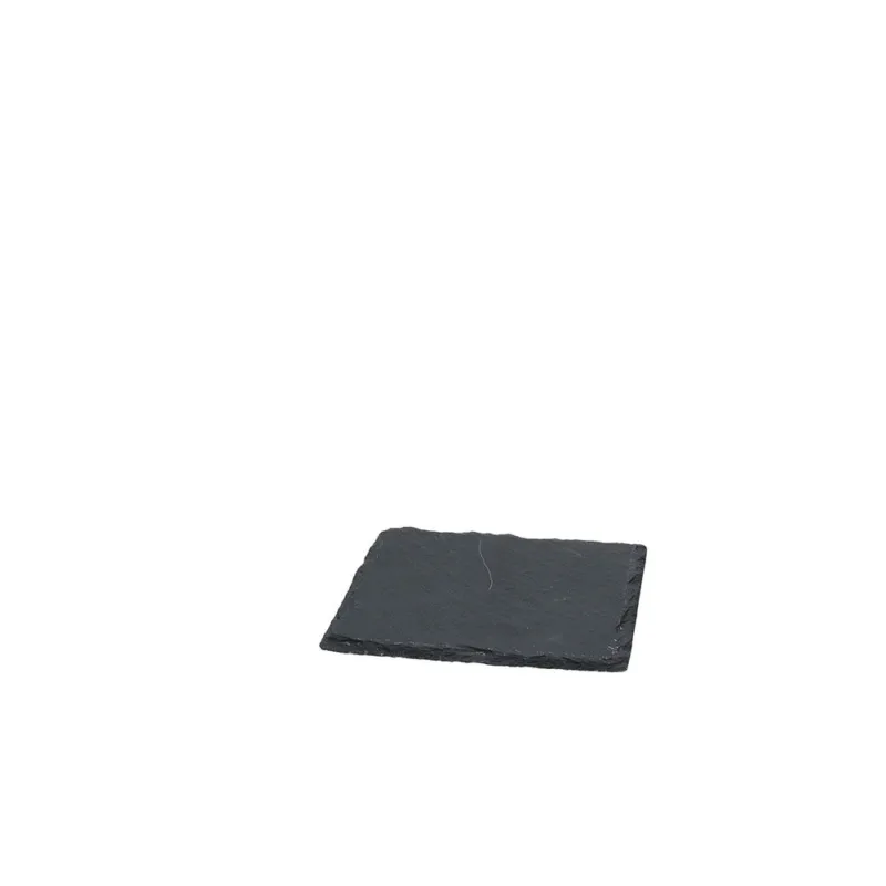 Ultimissimo Modello Set 3 piatti quadri cm 14 Ardesia Ardesia Grigio