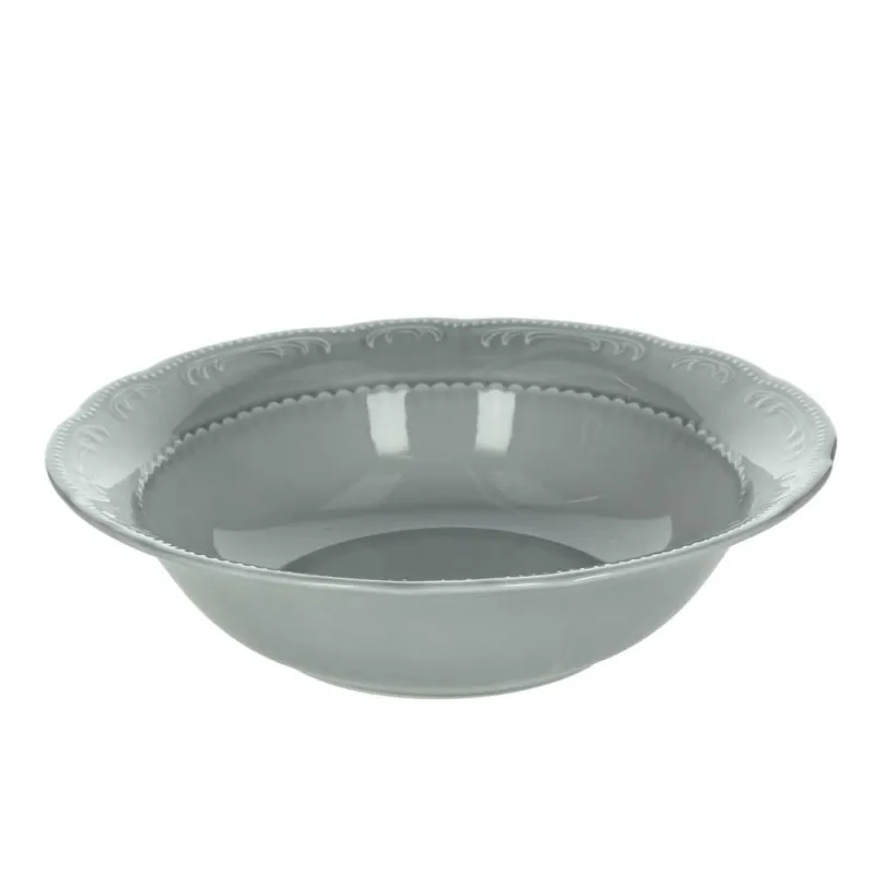 Insalatiera cm 25 h7 Charme-grigio londra Porcellana Grigio Più Venduto