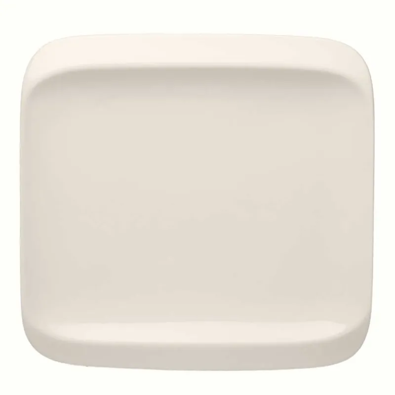 Piatto piano cm 29x29 Bianco Porcellana Bianco Compra Adesso