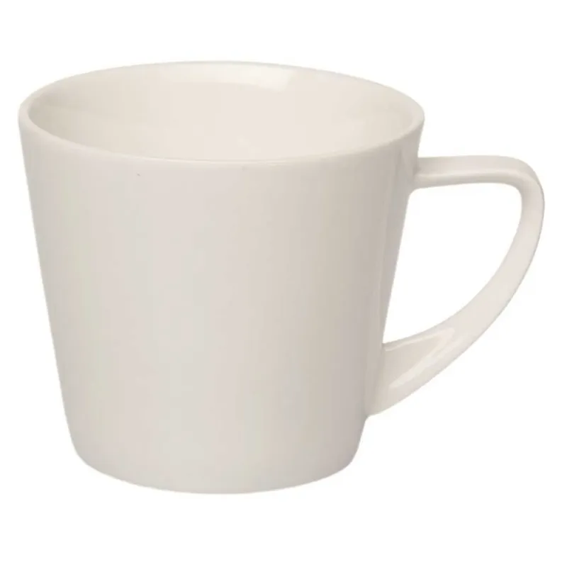 Saldi TAZZA COLAZIONE SENZA PIATTO - 330 cc Porcellana Bianco