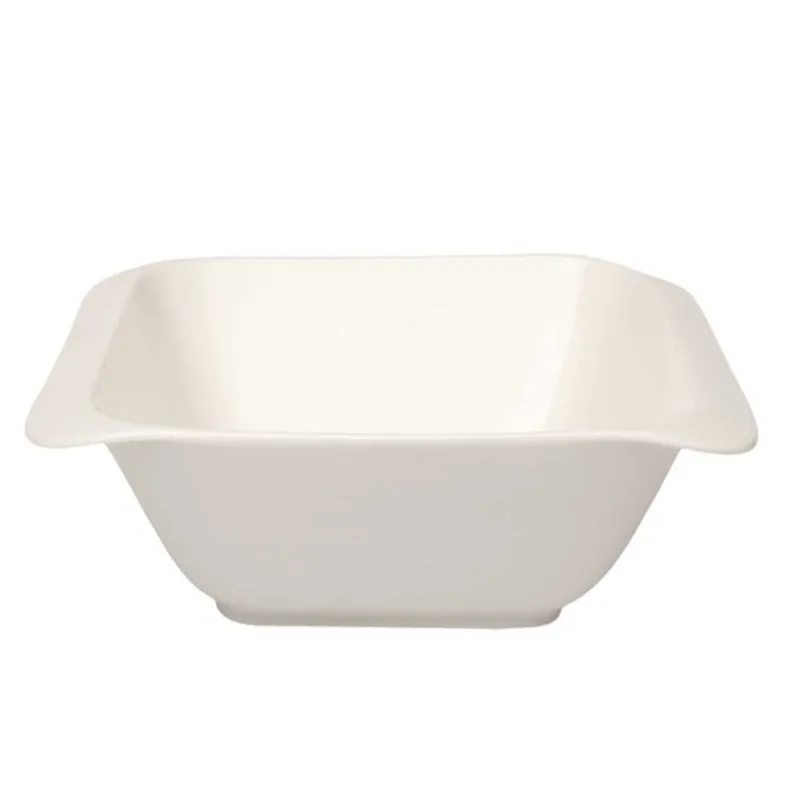 Insalatiera cm 20x20 h7,5 Bianco Porcellana Bianco Prezzo Conveniente