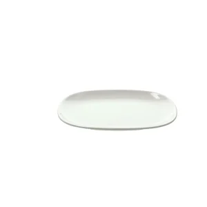Affare Vassoio ovale cm 29x20 Bianco Silicone & Plastica Bianco