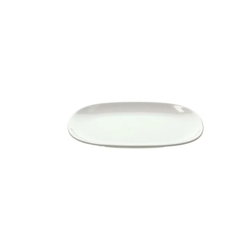 Affare Vassoio ovale cm 29x20 Bianco Silicone & Plastica Bianco
