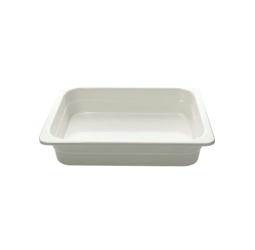 Professionale Contenitore gn 1/2 cm 32 h4 Bianco Silicone & Plastica Bianco