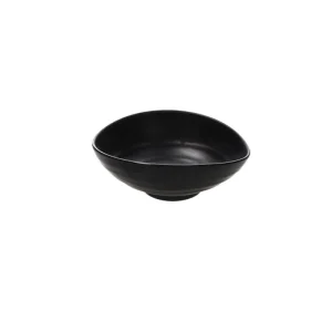 Compra Oggi Stesso Bowl ovale con piatto cm 24x20 h9 Nero Melamina Nero
