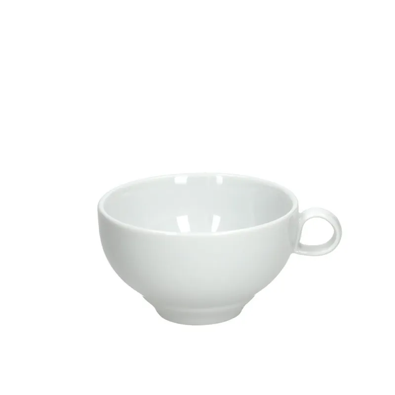 TAZZA COLAZIONE SENZA PIATTO - 300 cc Porcellana Bianco Subito Disponibile