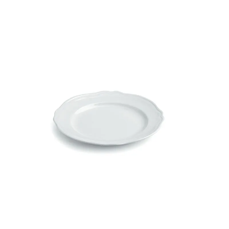 Nuova Collezione Piatto piano cm 28 Bianco Porcellana Bianco