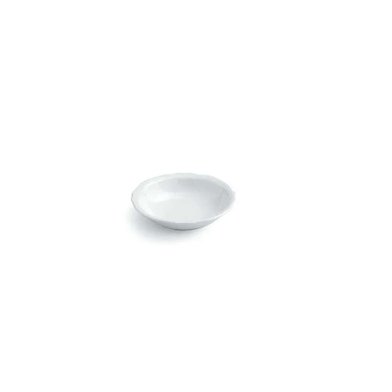 Popolare Coppetta cm 16xh4 Bianco Porcellana Bianco