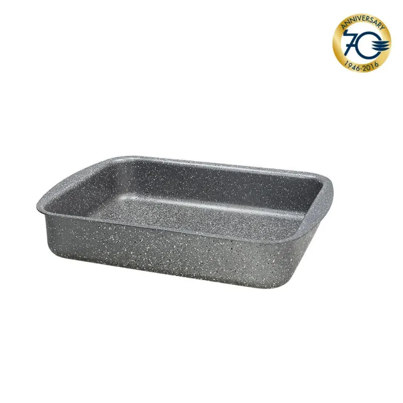 Lasagnera 30 x 22 cm Alluminio Grigio Spedito Oggi