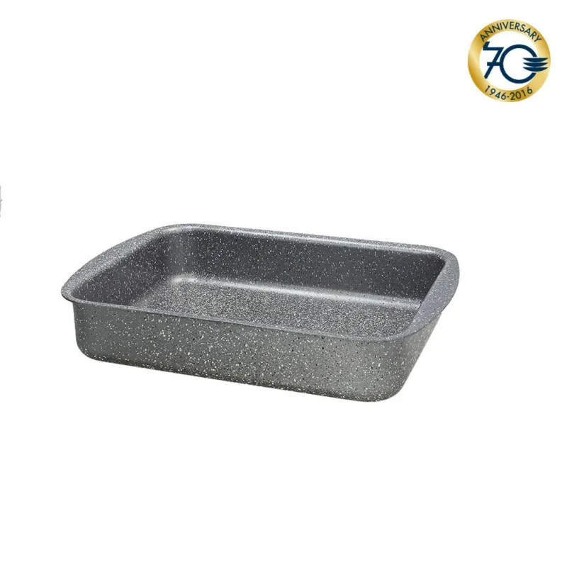 Lasagnera 35x 25 cm Alluminio Grigio Ordina Subito