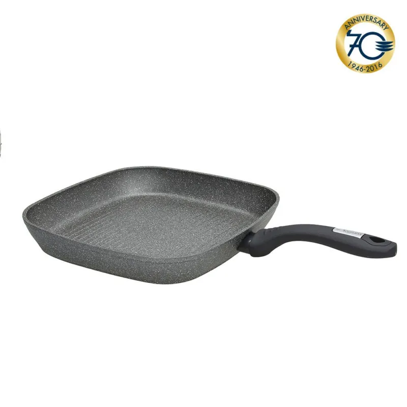 Grill quadra 28 x 28 cm Alluminio Grigio Nuovo Arrivo