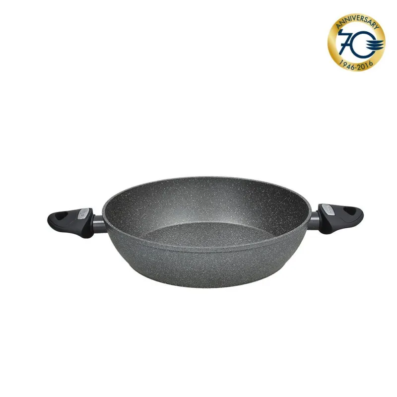 TEGAME - 24 cm Alluminio Nero Consegna Rapida