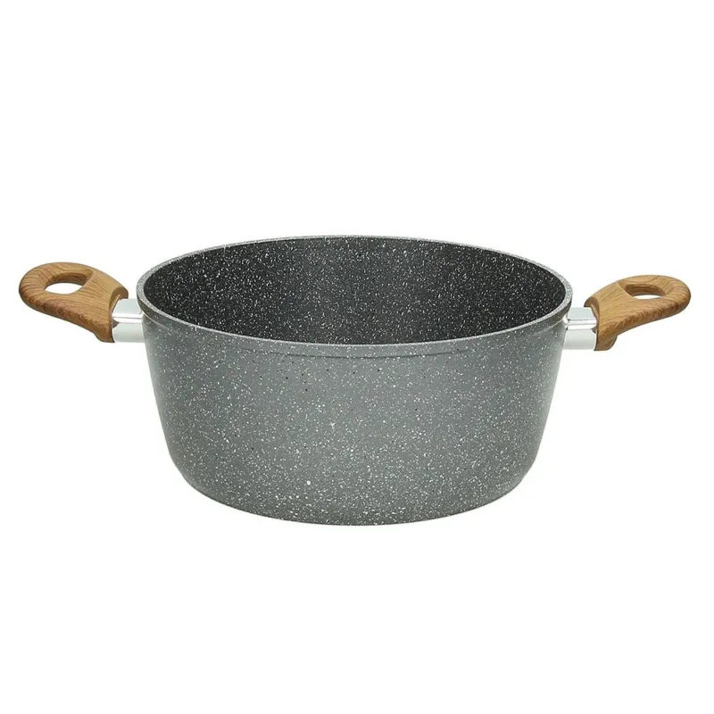 Saldi CASSERUOLA - 24 cm Alluminio Grigio