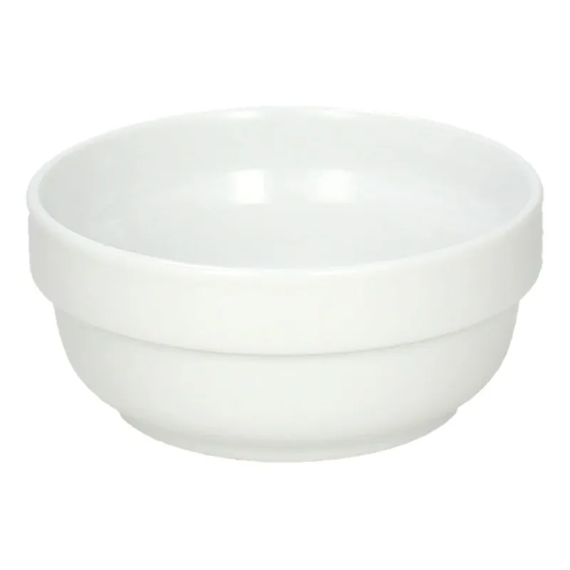 Coppetta cm 11 impilabile Bianco Porcellana Bianco Nuovo Arrivo