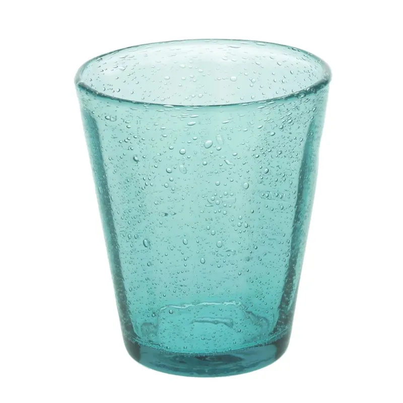 Bicchiere cc 340 Kolors Azzurro Vetro Azzurro Occasione