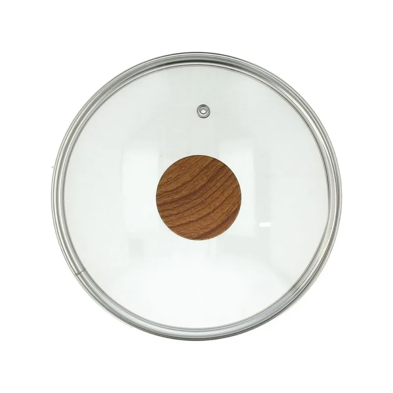 Reso Gratuito STONE&WOOD - COPERCHIO - 24 cm Vetro Trasparente
