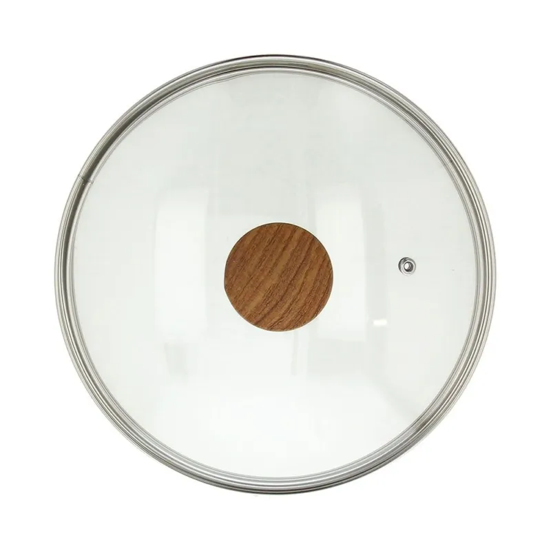 STONE&WOOD - COPERCHIO - 28 cm Vetro Trasparente Consegna Rapida
