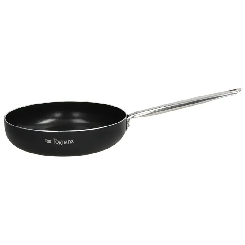 PADELLA ALTA - 28 cm Alluminio Nero Reso Gratuito