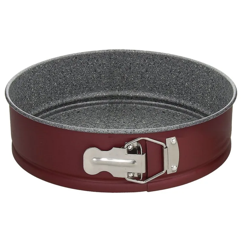 Tortiera apribile 1 fondo 26 cm Acciaio al carbonio Rosso Saldi