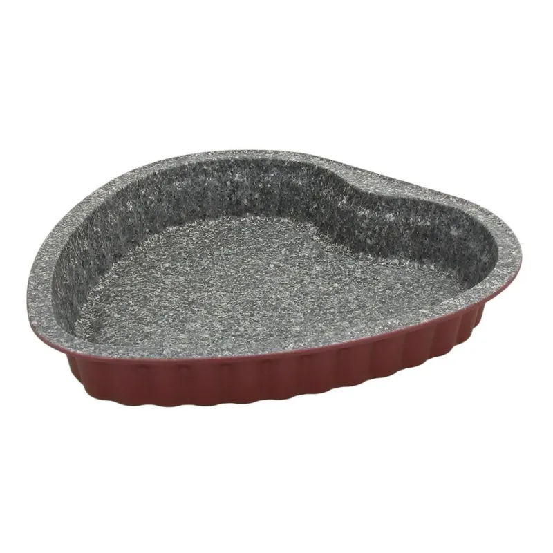 Nuova Collezione Stampo cuore Sweet Cherry Acciaio al carbonio Rosso