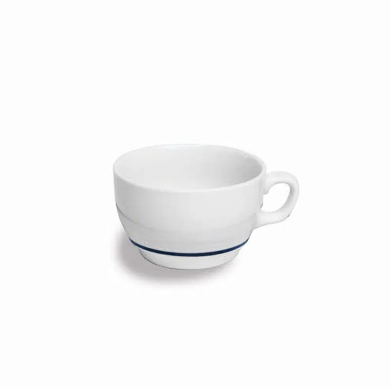 TAZZA COLAZIONE SENZA PIATTO - 330 cc Porcellana Blu Promo Stagionale