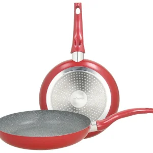 Subito Disponibile Set 2 padelle Alluminio Rosso