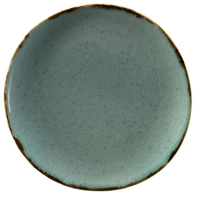 Piatto piano 29 cm Split Porcellana Azzurro Offerta Limitata